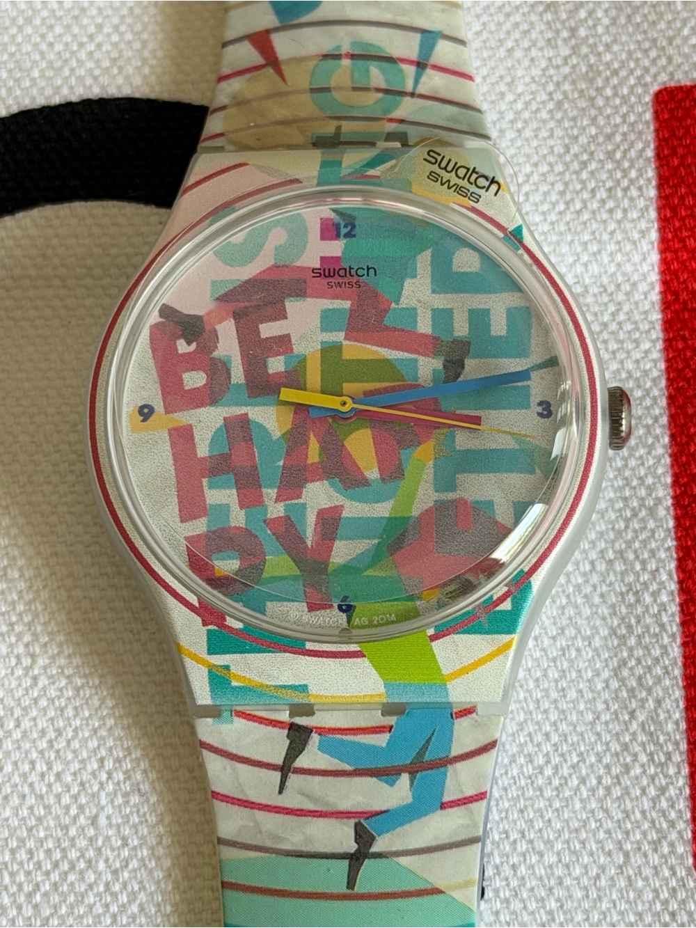 Swatch Go Happy SUOZ196 41mm Unisex